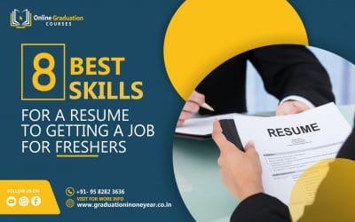 8 Best Skills for a Resume to getting a Job for freshers